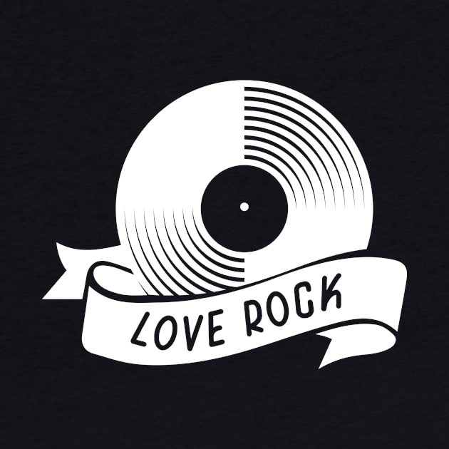 Love rock vinyl by lkn